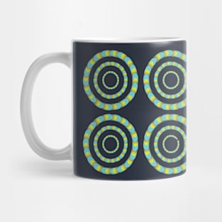 Optical Illusion Circles Mug